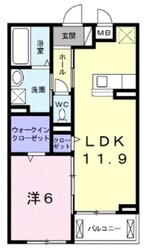 メトロノーム石神の物件間取画像